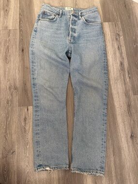 Agolde Riley High Rise Straight Crop 26